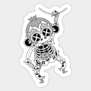 Funky Monkey Sticker